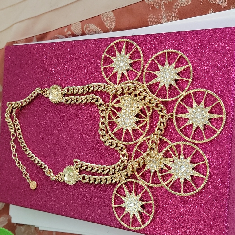 Gold couture design